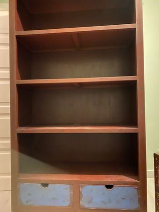 Mueble estantería vintage de segunda mano por 120 € en Lugo en WALLAPOP