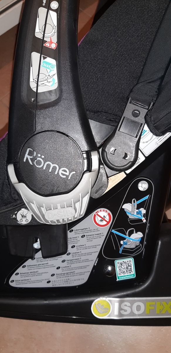 Base Isofix con maxicosi Romer-Britax