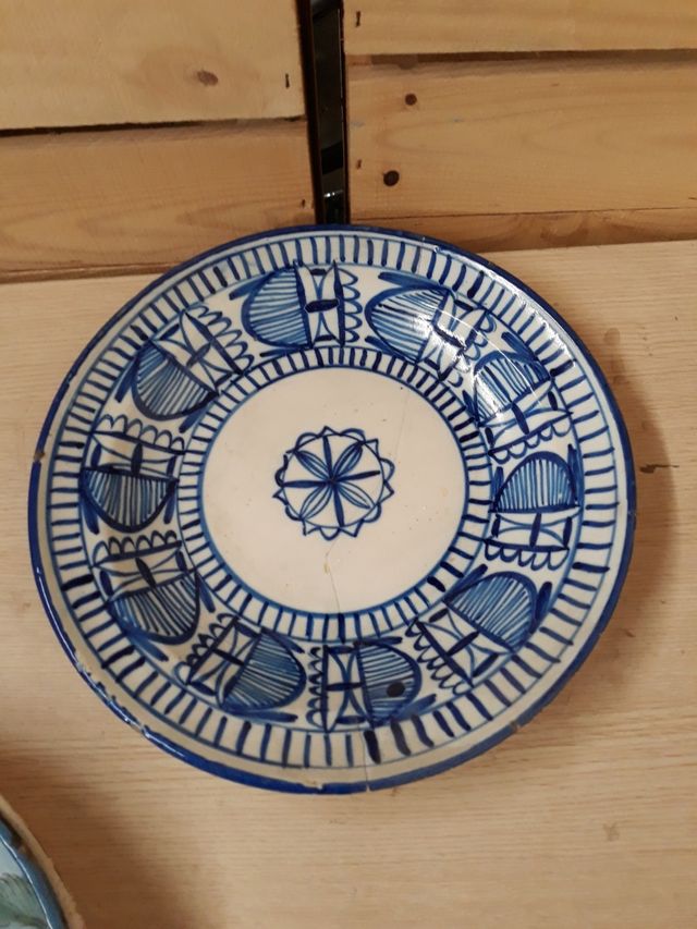 Lote de platos talavera - puente arzobispo