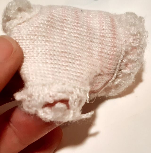 Chaqueta de conjunto barrigitas años 70