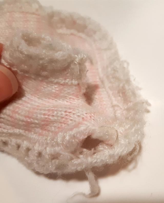 Chaqueta de conjunto barrigitas años 70