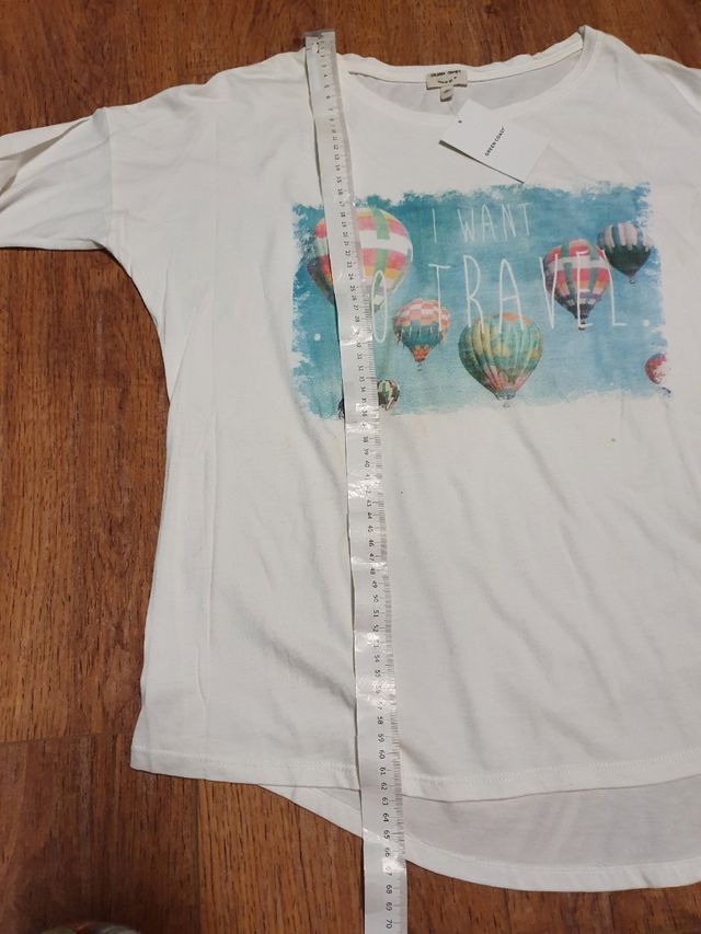 Camiseta Oversize manga larga Green Coast Travel