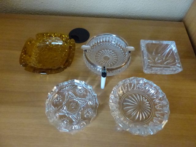 Posacenere in cristallo