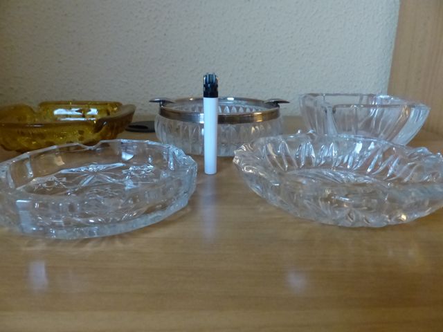 Posacenere in cristallo