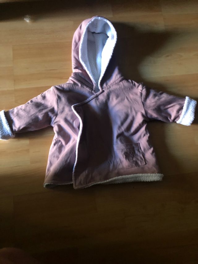 Chaqueta con borreguito interior de petit oh 6-9m
