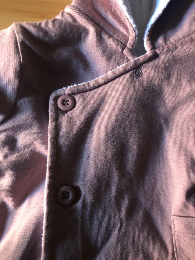 Chaqueta con borreguito interior de petit oh 6-9m