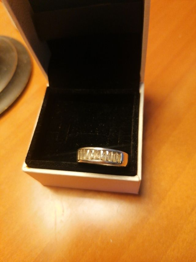 Anillo plata 925 con circonitas