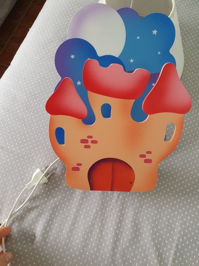 Lampara infantil pared