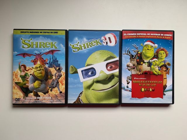 Pacchetto 3 film Shrek