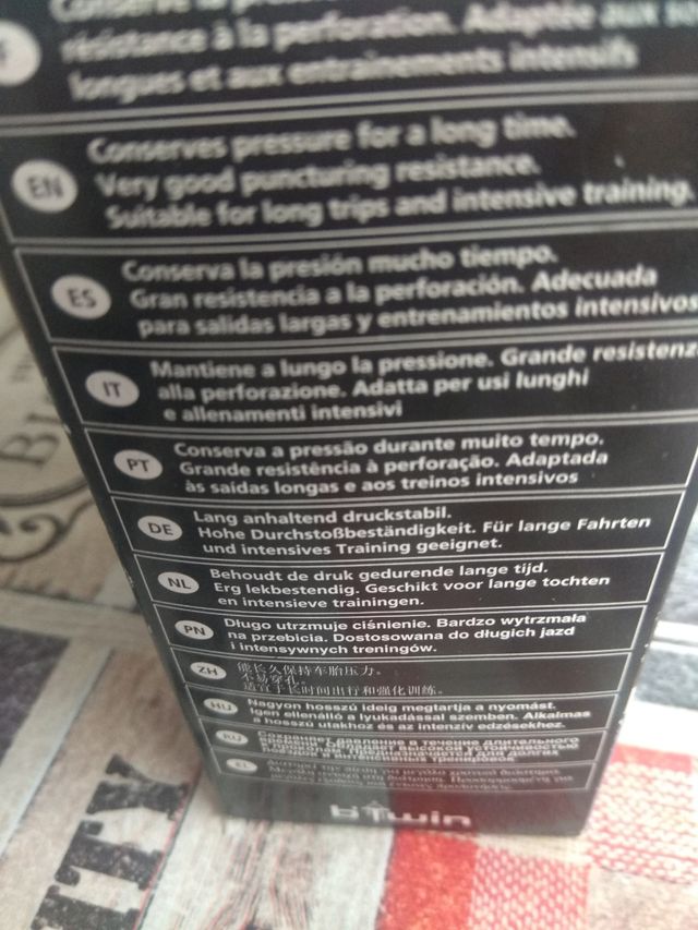 Cámara bicicleta 20"