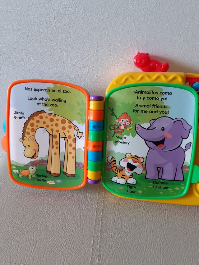Cuento interactivo bilingüe Fisher-Price