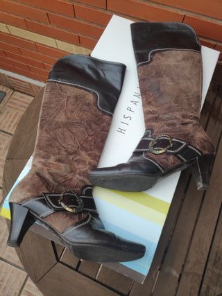 Botas altas marca Hispanitas de segunda mano por 35 EUR en Alcalá de  Henares en WALLAPOP