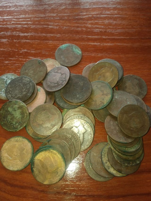 lote de 1000 monedas antiguas