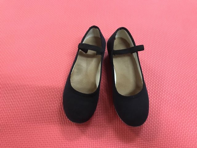 Zapato danza para ballet clasico. Suela Piel Niña