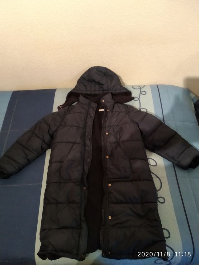 ABRIGO IMPERMEABLE CON FORRO POLAR