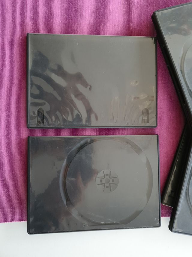 Caja de dvd para 2 y 1 dvd/cd