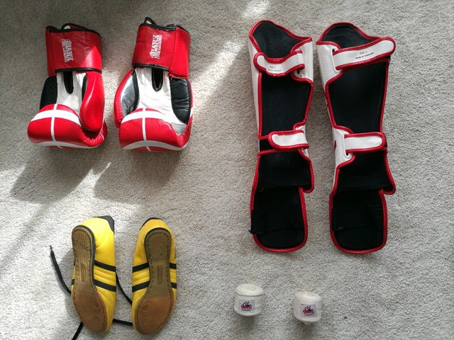 Equipo completo kick boxing SHARK (THE LEGEND)