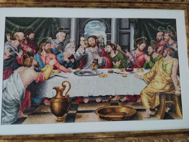 PUNTO CRUZ SANTA CENA