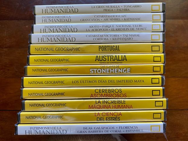 10 DVDs National Geographic