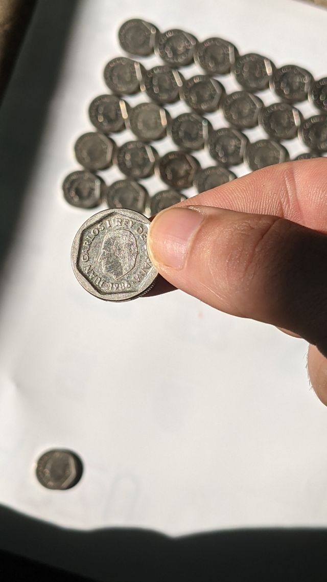 ✅pesetas monedas 32 de 200 pesetas 