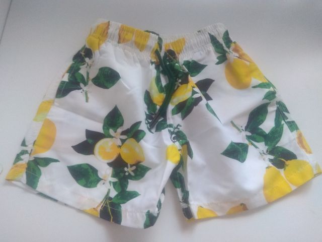 Bóxer ñiño limones, talla 4 años.