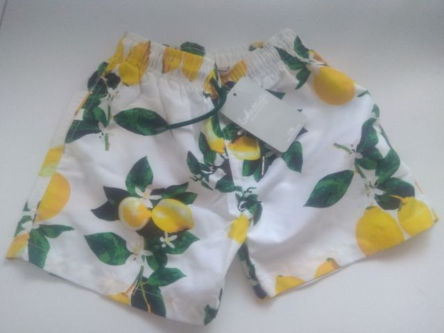 Bóxer ñiño limones, talla 4 años.