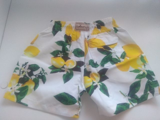 Bóxer ñiño limones, talla 4 años.