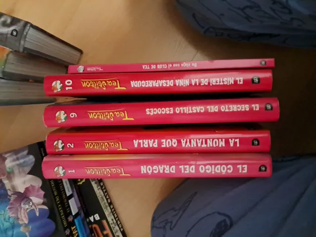 4 libros Tea stilton