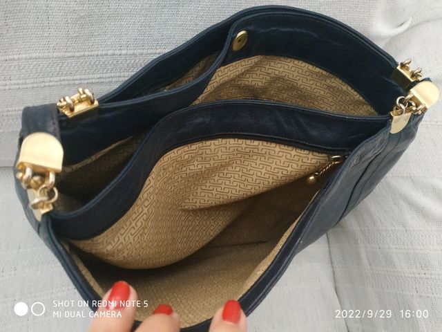 bolso azul marino