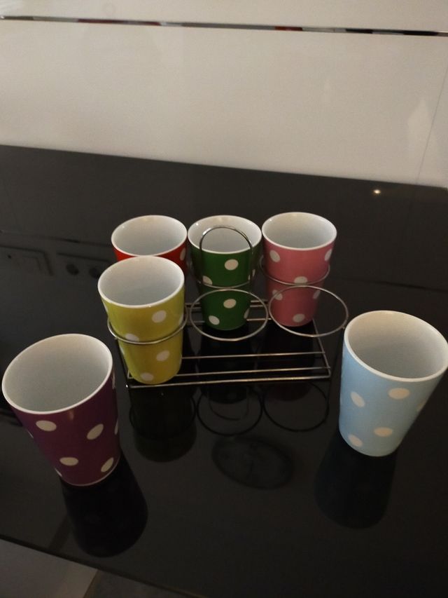 6 vasos