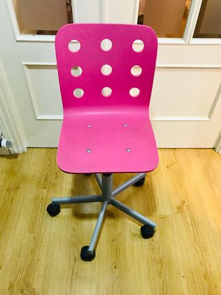 silla de escritorio rosa pastel con borde blanco ikea silla de escritorio rosa pastel con borde blanco ikea