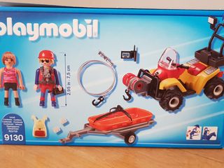playmobil quad rescate