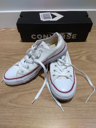 converse blancas wallapop