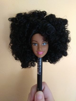barbie negra afro