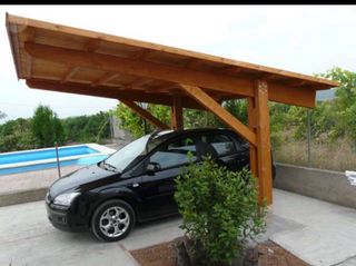 Portici, pergole e casette in legno.
