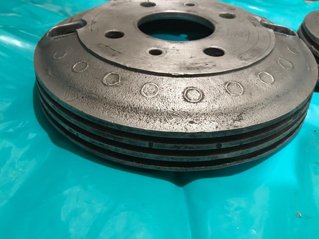Pareja tambores freno SEAT 600 aluminio