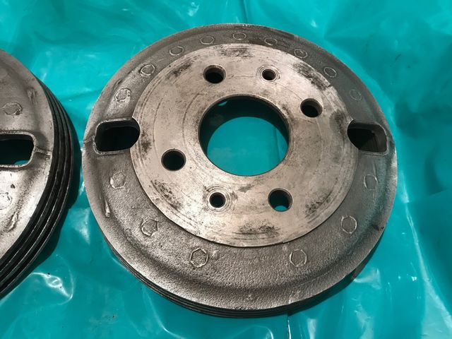 Pareja tambores freno SEAT 600 aluminio