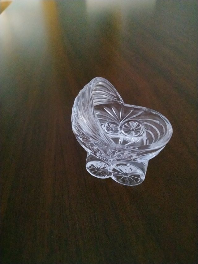 Cristal Arques. Cochecito bebé