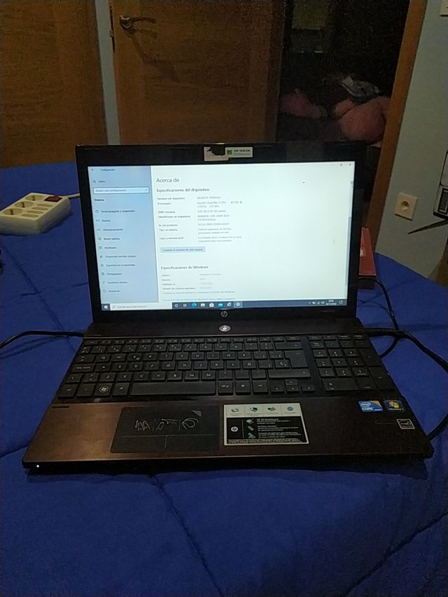 portatil hp probook4520s con I3 Windows 10