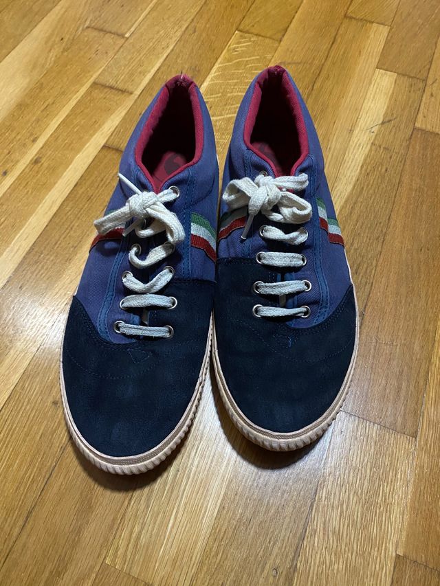 Zapatillas azules El Ganso