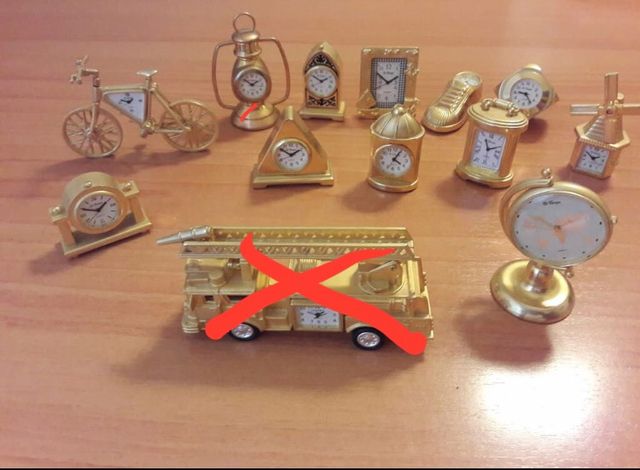 Relojes miniatura