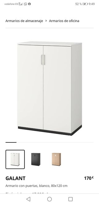 armario galant ikea con puertas segunda mano armario galant ikea con puertas segunda mano