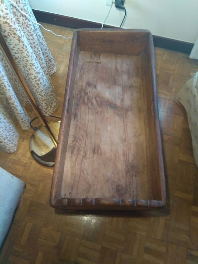 CUNA- MACETA  MADERA PARA DECORACION O PLANTAS