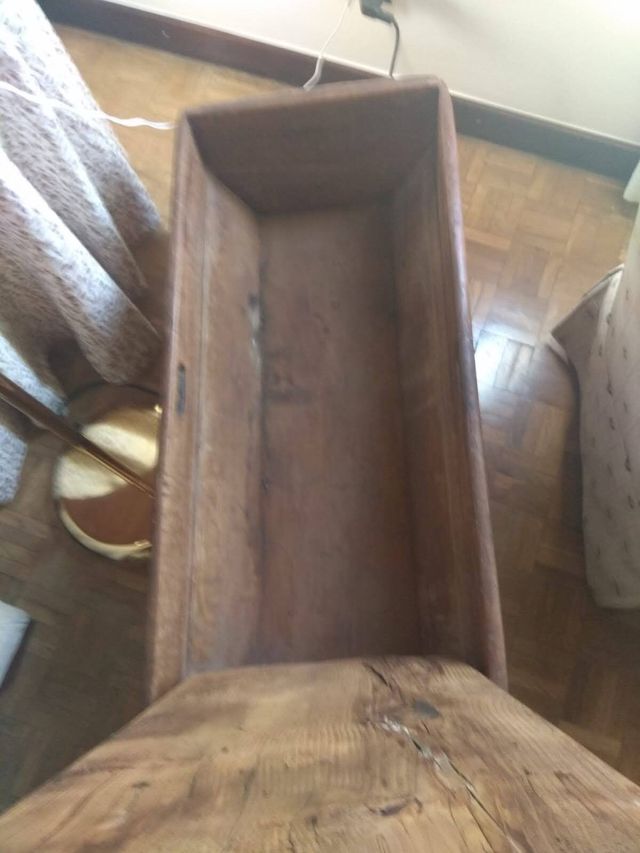 CUNA- MACETA  MADERA PARA DECORACION O PLANTAS