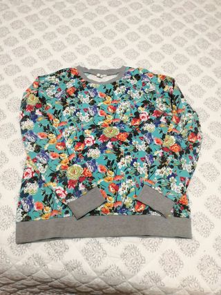 sudadera vans flores