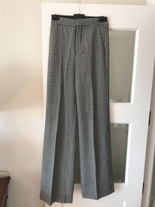 Pantalón pata de gallo Zara Studio de segunda mano por 10 EUR en Sevilla en  WALLAPOP