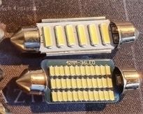 LEDS Y BOMBILLAS MATRÍCULA E INTERIOR