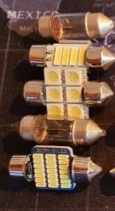 LEDS Y BOMBILLAS MATRÍCULA E INTERIOR