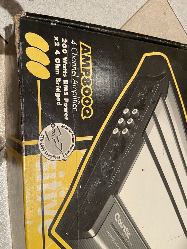 Se vende tapa de potencia Coustic