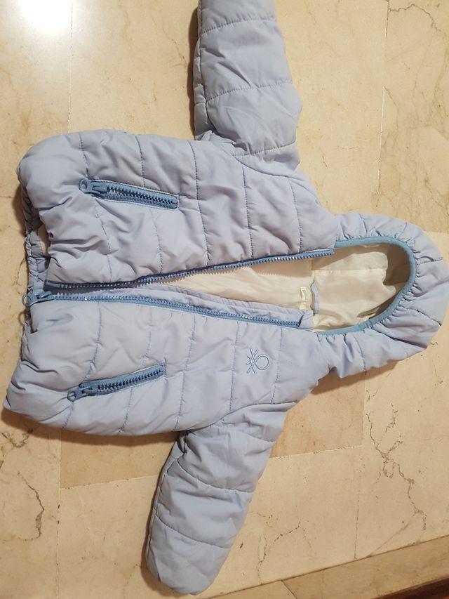 abrigo bebé benetton